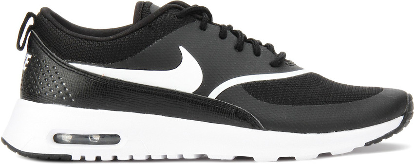 NIKE WMNS AIR MAX THEA Running Shoes For Women Buy BLACK WHITE Color NIKE WMNS AIR MAX THEA Running Shoes For Women Online at Best Price Shop Online for Footwears in