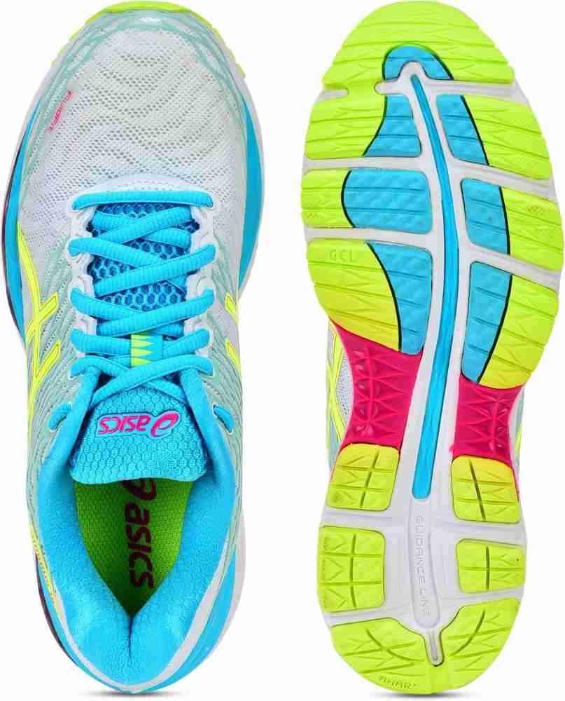 Asics GEL NIMBUS 18 Running Shoes For Women Buy WHITE SAFETY