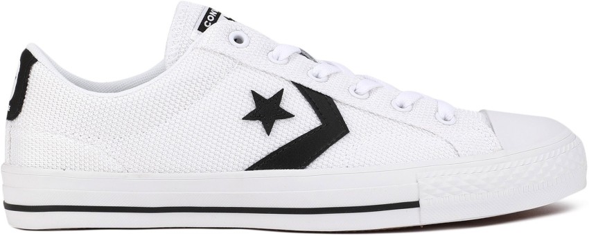 Star player clearance converse white