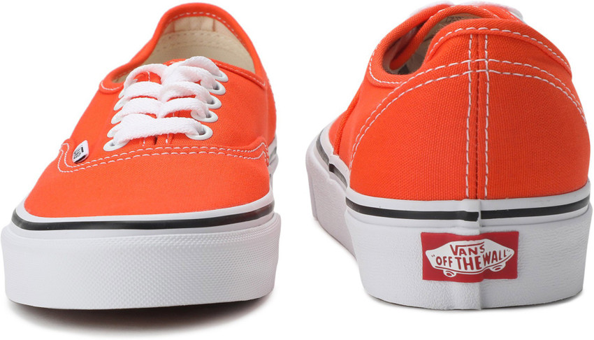 Orange low 2025 top vans
