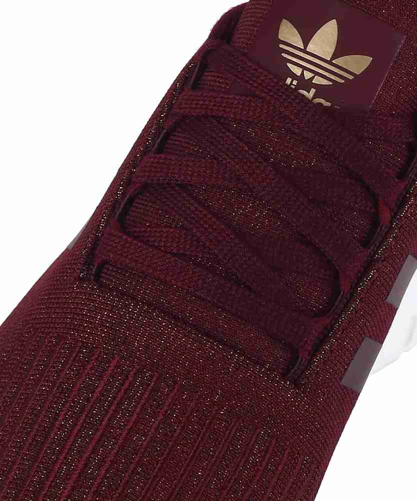 Maroon adidas swift run women's online
