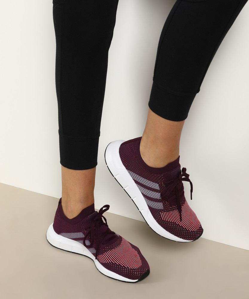 ADIDAS ORIGINALS SWIFT RUN PK W Running Shoes For Women Buy REDNIT FTWWHT CBLACK Color ADIDAS ORIGINALS SWIFT RUN PK W Running Shoes For Women Online at Best Price Shop Online for