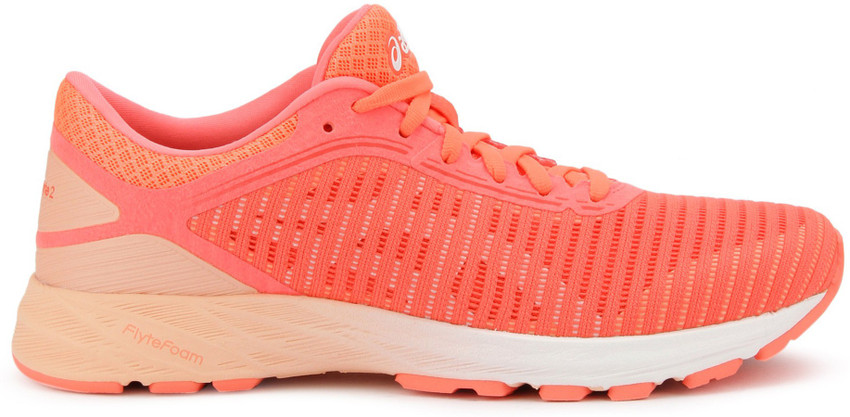 Asics DynaFlyte 2 Running Shoes For Women Buy FLASH CORAL WHITE