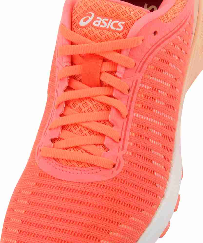 Asics damen dynaflyte 2 laufschuhe flashcoral/white/apricotice hotsell