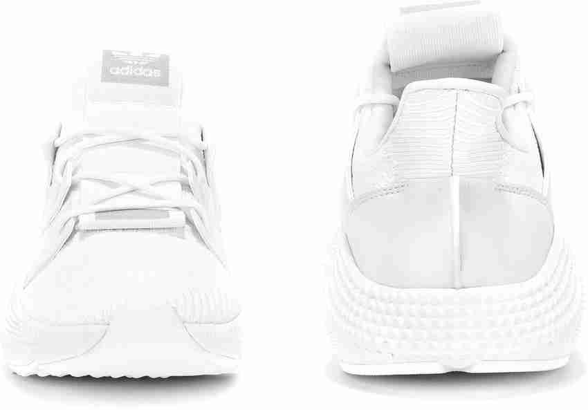 Adidas originals prophere top trainers in white