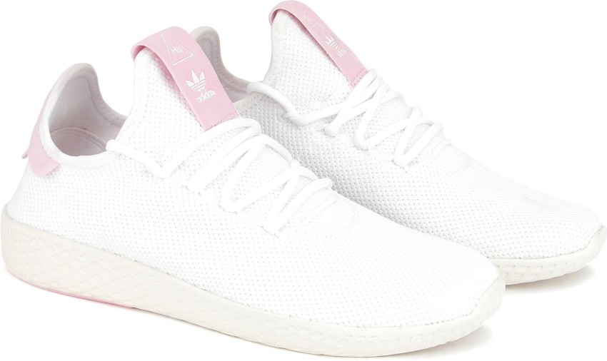 (WMNS) adidas Pharrell Williams x adidas originals Tennis Hu 'White Pink'  DB2558