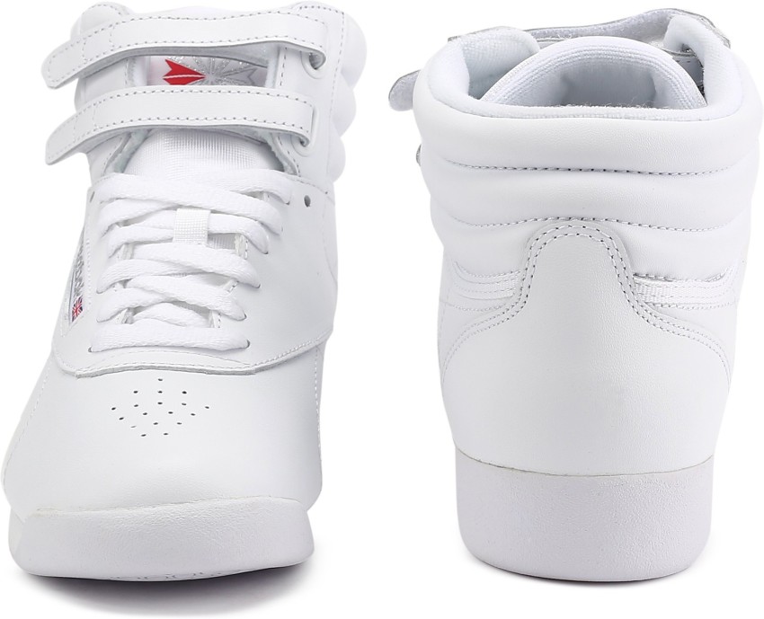 White reebok sales classics high tops