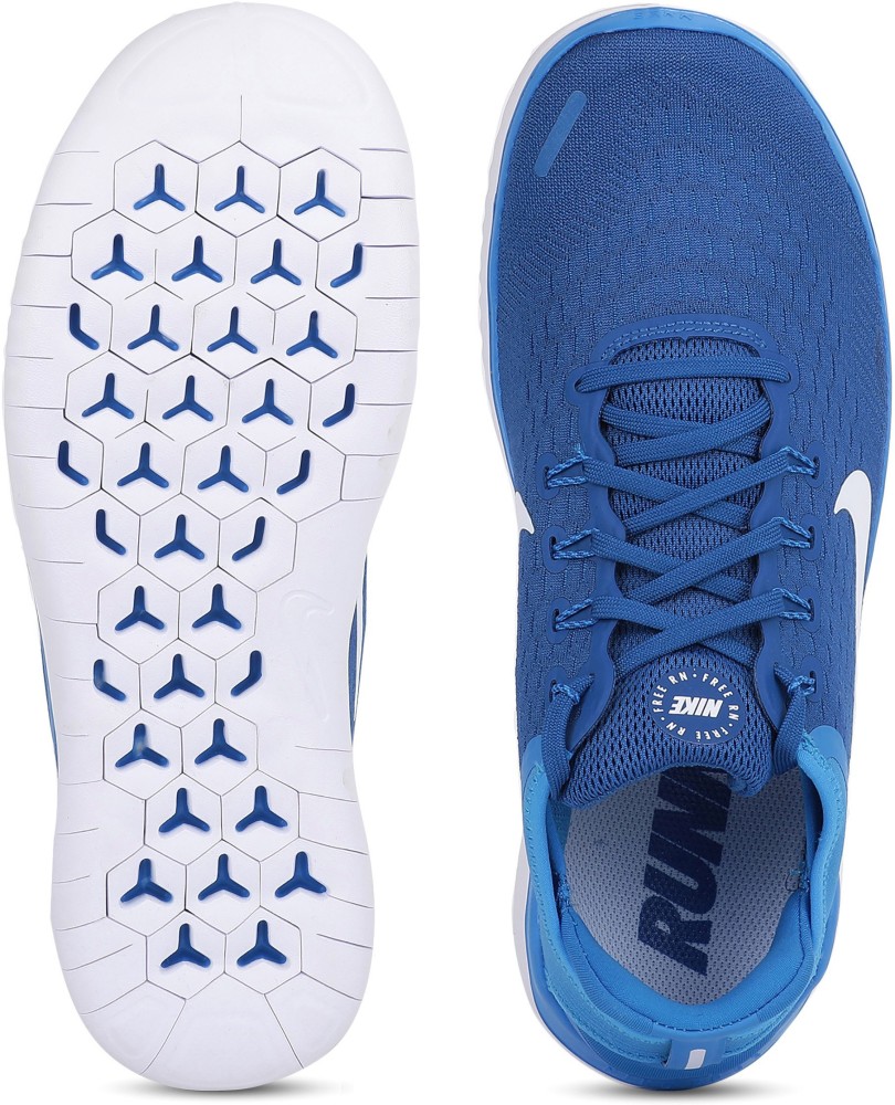 Free rn 2018 blue running clearance shoes