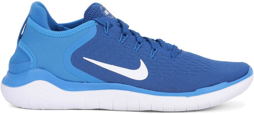 Free rn flyknit 2018 men's running shoe outlet blue