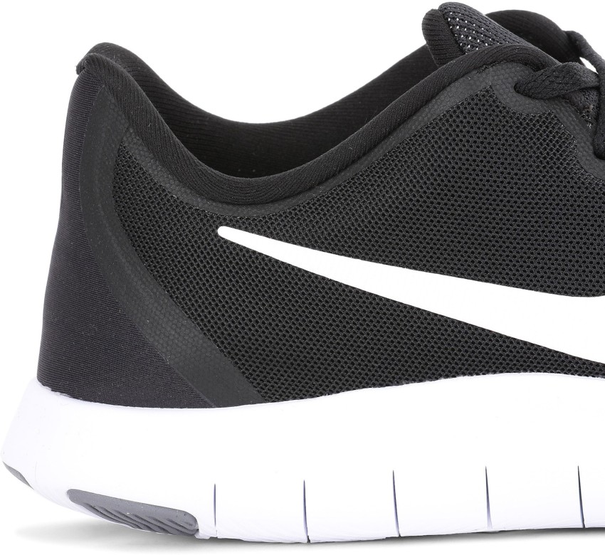 Nike flex contact outlet women's running shoes black