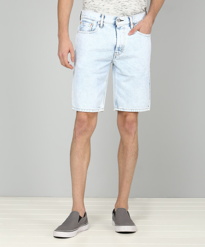 Light blue levi shorts sale