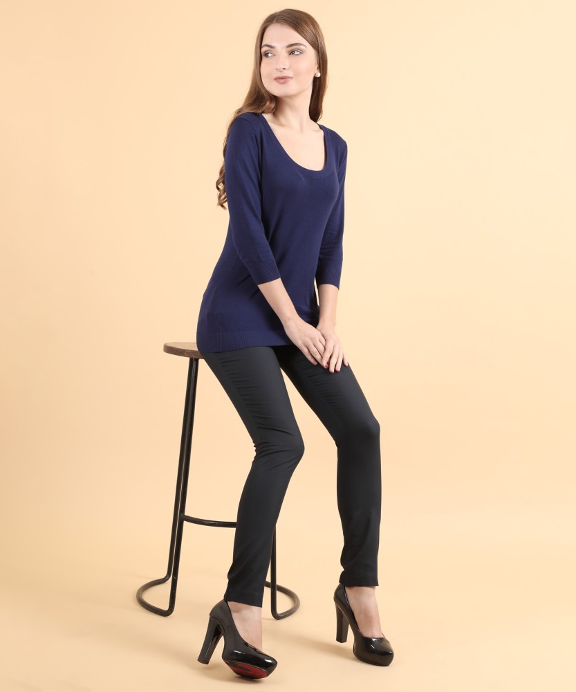 WILLS LIFESTYLE Slim Fit Women Blue Trousers  Buy WILLS LIFESTYLE Slim Fit  Women Blue Trousers Online at Best Prices in India  Flipkartcom