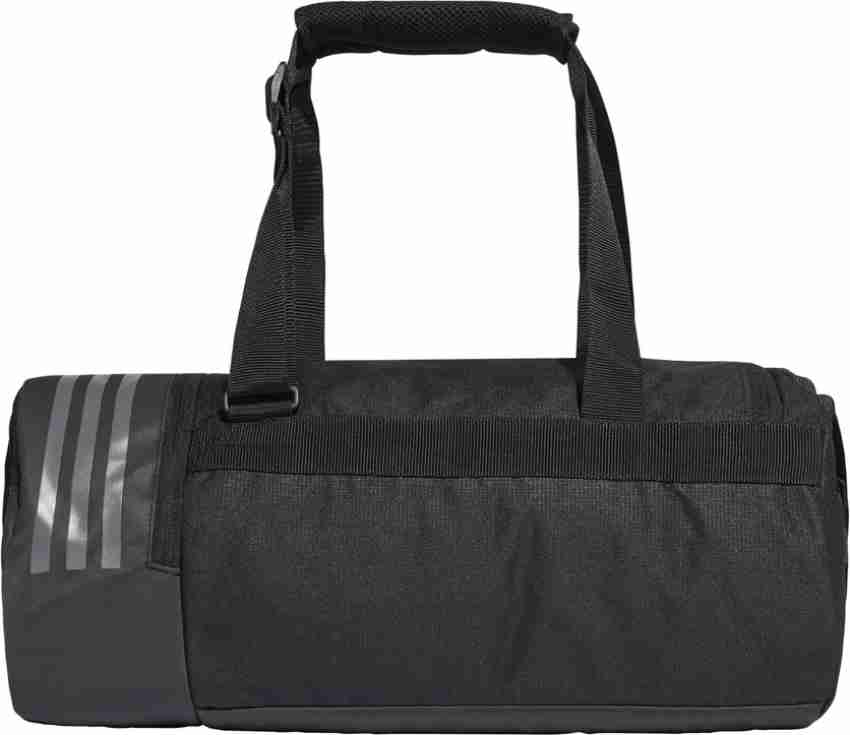 Adidas convertible 3 stripes duffel bag s clearance black