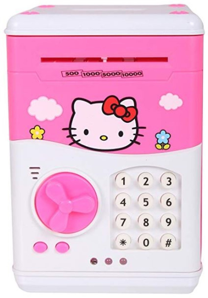 Piggy bank shop with password lock