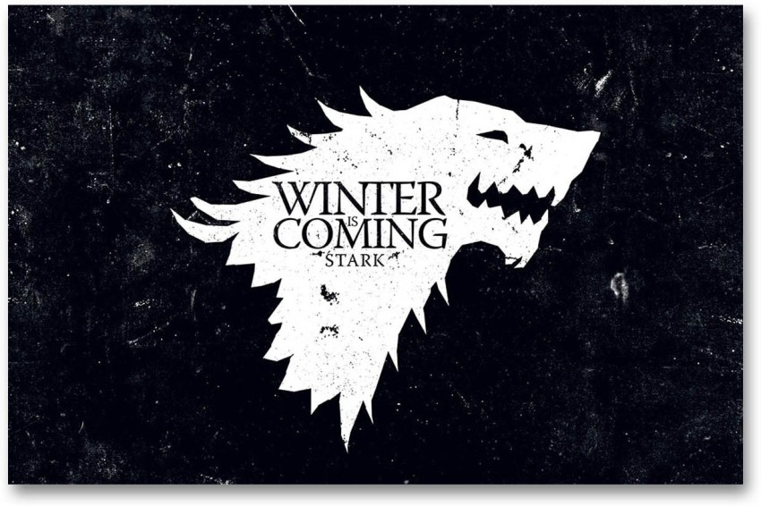 Game of Thrones Stark Logo Poster