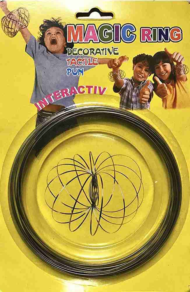 Shopkooky Magic Ring Flow Rings Kinetic Rings Toy for Kids and