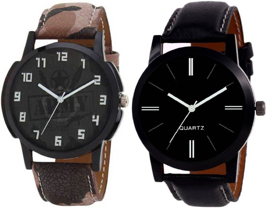 Boys leather sales strap watch