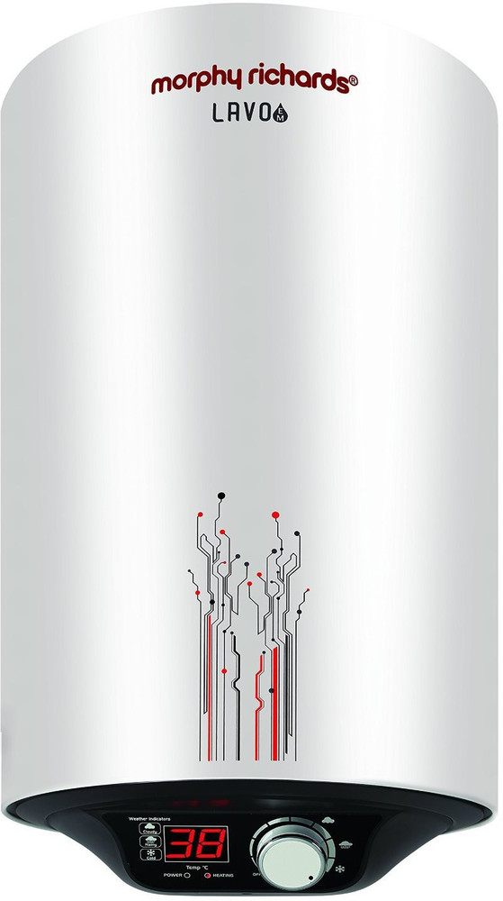 Morphy Richards 15 L Storage Water Geyser LAVO EM White Price in India Buy Morphy Richards 15 L Storage Water Geyser LAVO EM White online at Flipkart