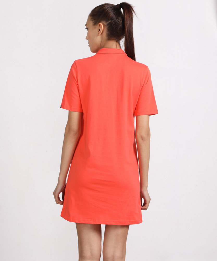 Nike top orange dress