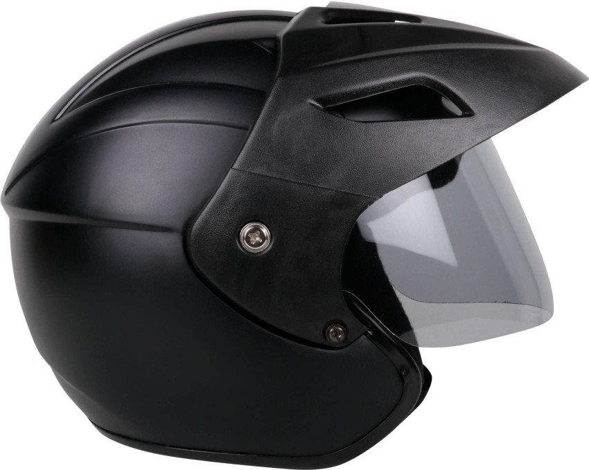 Mototrance Black Helmet Skull Cap For Men