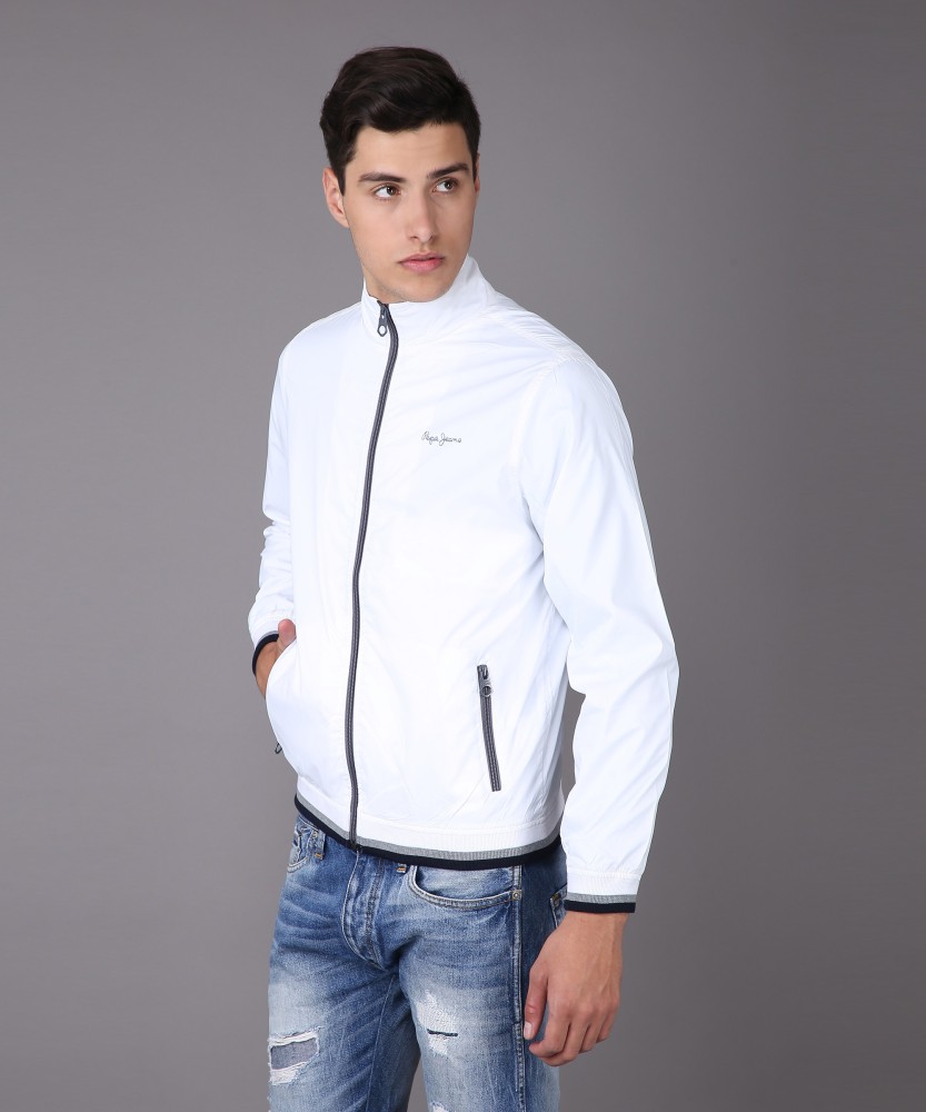 Pepe jeans jacket clearance white