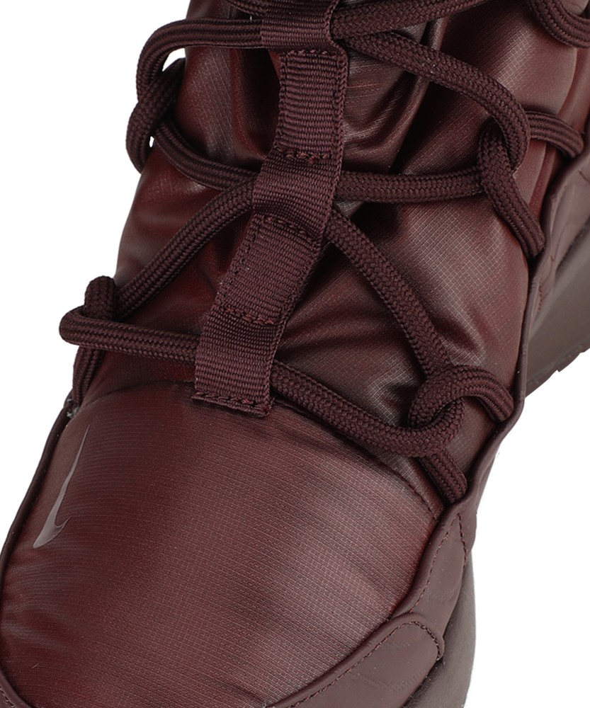 Nike tanjun high outlet rise burgundy