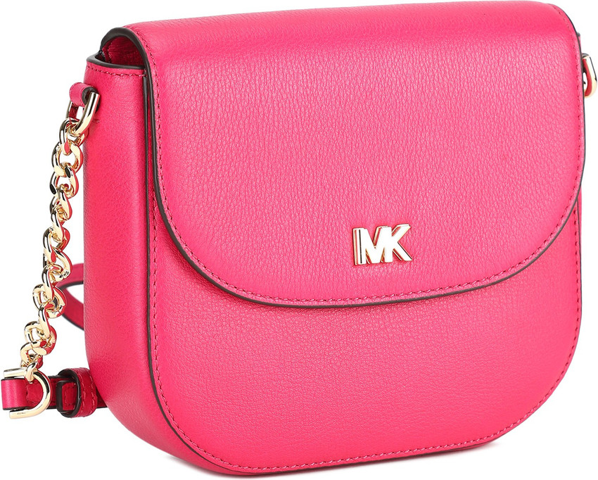 Mk pink sling bag on sale