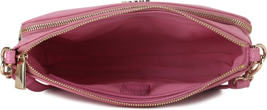 FURLA Piper Crossbody Bag Genuine Leather Soft Pink on sale