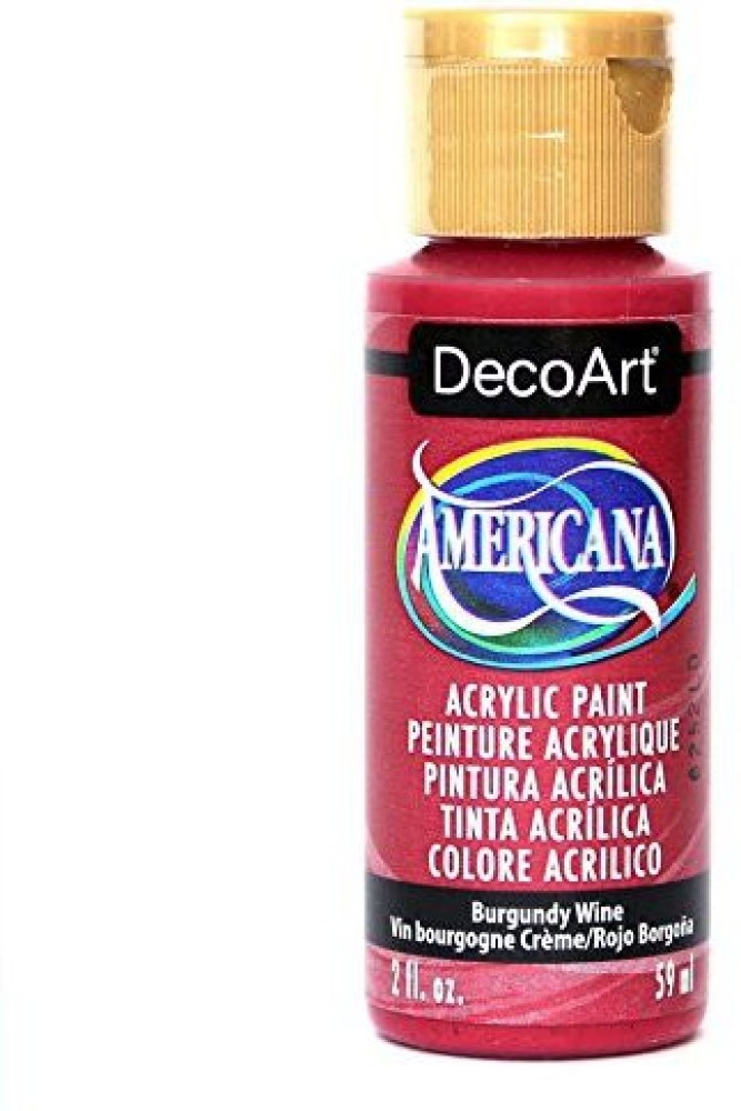 Deco Art Americana Acrylic Paint, 2-Ounce, Burgundy Wine - Americana  Acrylic Paint, 2-Ounce, Burgundy Wine . shop for Deco Art products in  India.