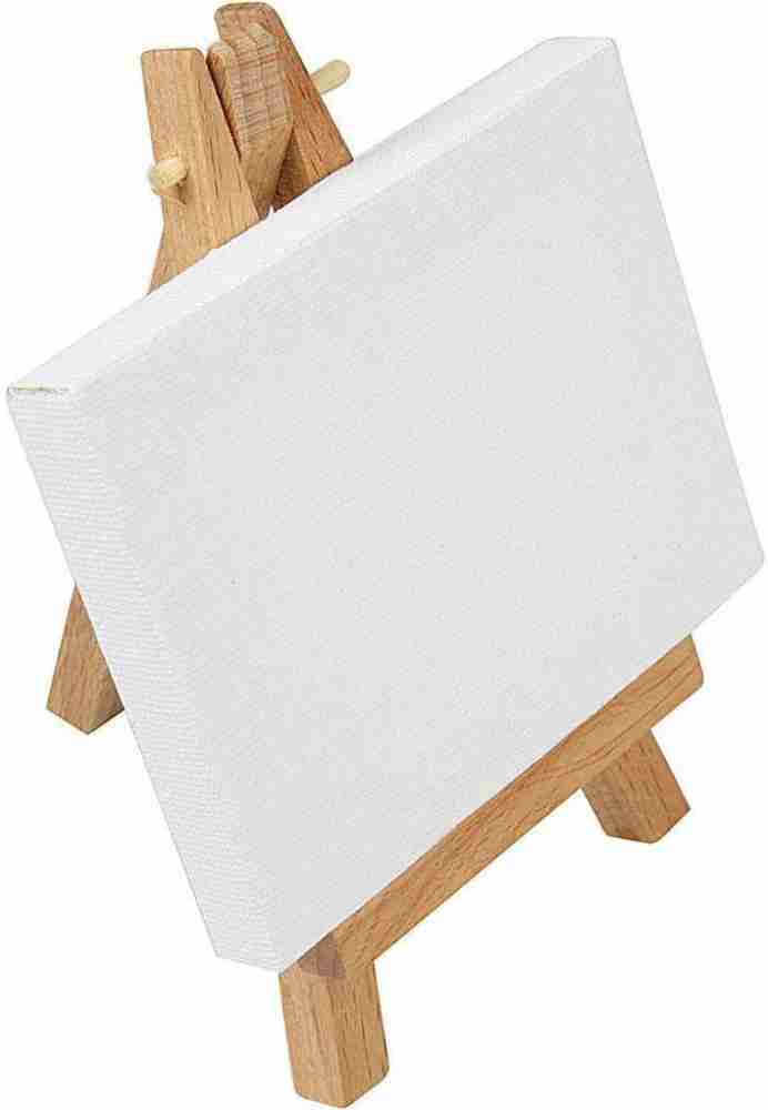 15 Sets Mini Frame Artist Easels Painting Stands Canvases