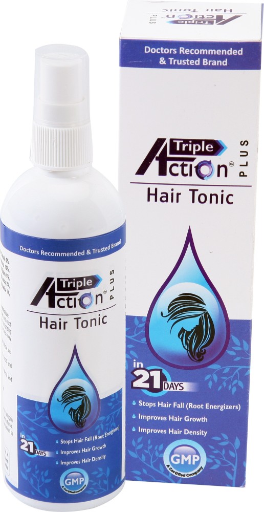 Buy QRAA Triple Action Plus Advanced Hair Tonic with Nano Technology   Improves Hair Growth Paraben And Artificial Fragrance Free Online at Best  Price of Rs 44640  bigbasket