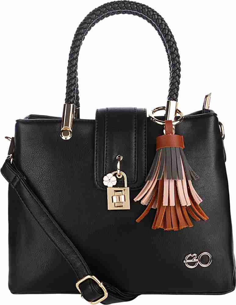 Buy E2O Fashion Women Black Shoulder Bag Black Online Best Price in India Flipkart