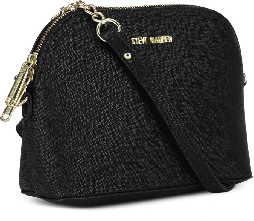 Steve Madden Black Velvet Travel Bag, Originally