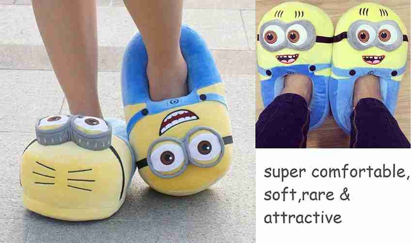 Minion top house slippers