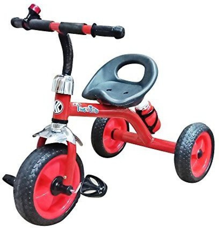 Red metal hot sale tricycle