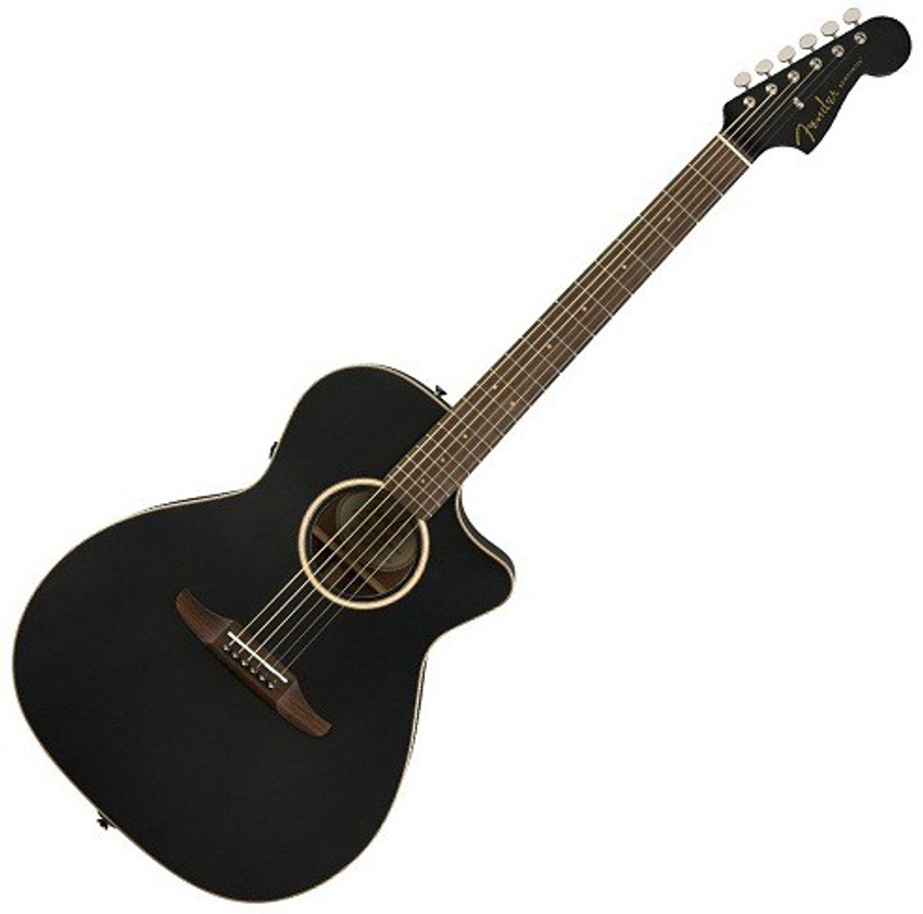 FENDER Newporter Player JTB WN Semi acoustic Guitar Spruce