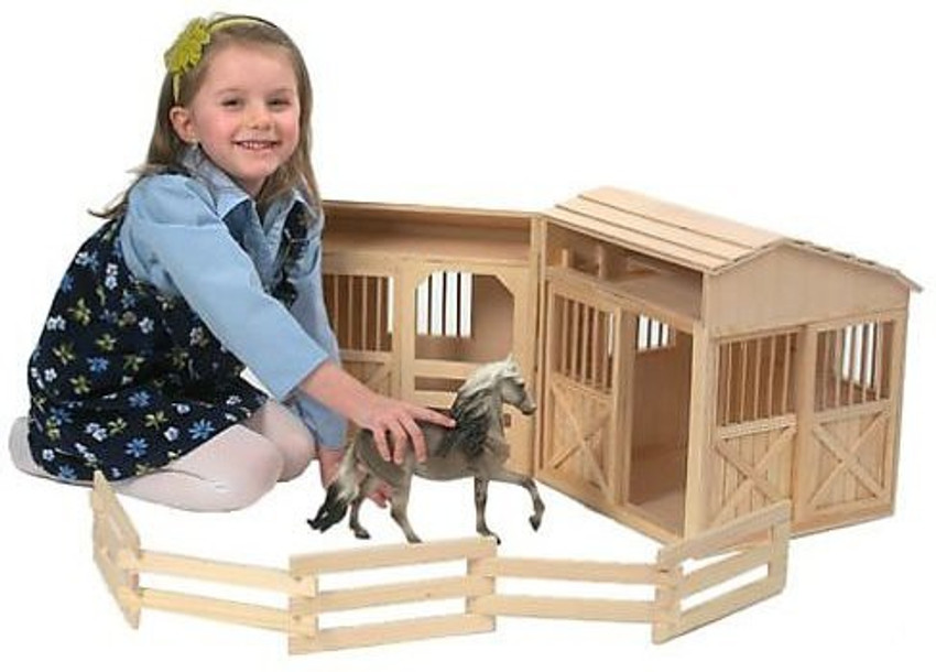 Melissa & doug folding horse stable store