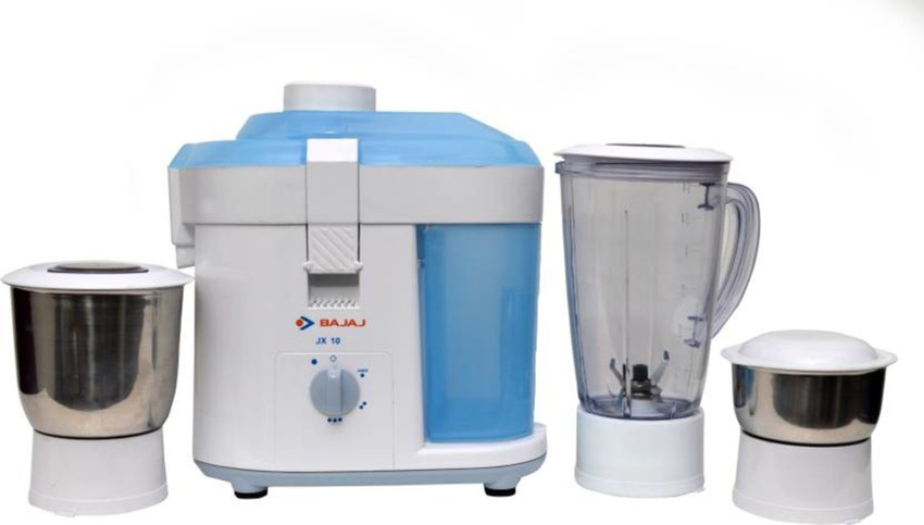 BAJAJ JX 10 JMG 450 W Juicer Mixer Grinder Price in India Buy BAJAJ JX 10 JMG 450 W Juicer Mixer Grinder Online at Flipkart