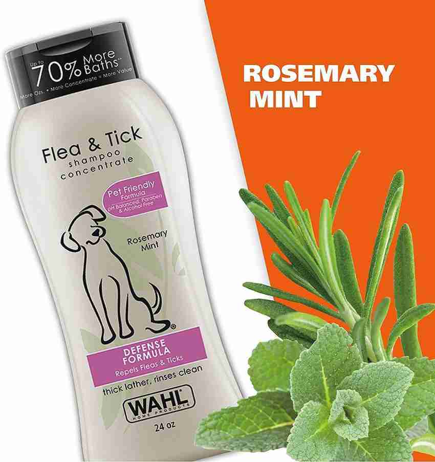 WAHL Flea Tick Natural Defense Formula Dog Shampoo 710ml Flea