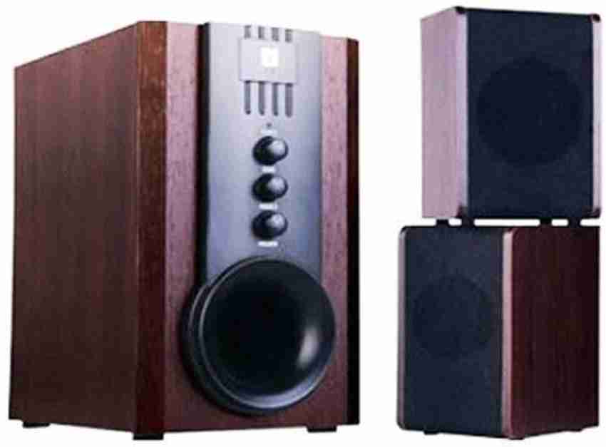 Buy iball 2.1 CH SPEAKERS WOODEN CABINET WOOFER AND SPEAKER FOR