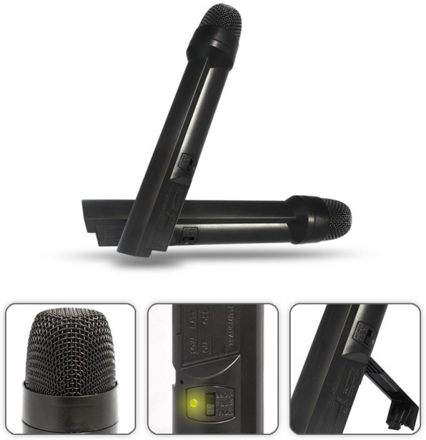 Speaker Fsportable Bluetooth Speaker With Usb/aux, Vhf Mic, Bt 5.0, 10