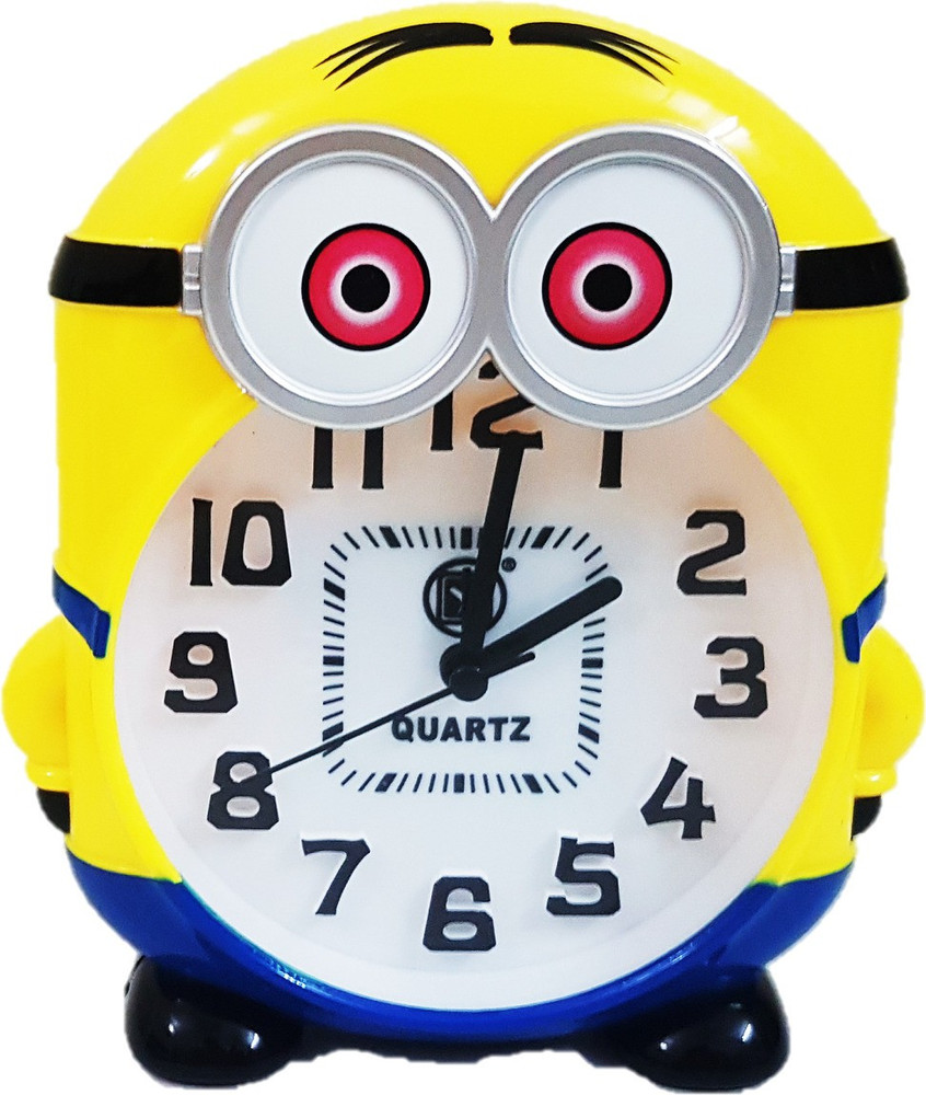 FORE TREND Analog Minion Alarm table Clock Price in India Buy FORE TREND Analog Minion Alarm table Clock online at Flipkart
