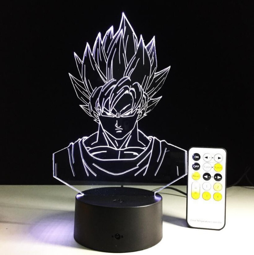 DBZ Son Goku Blue Cloud Spirit Bomb Flash Ball DIY 3D LED Light Lamp — DBZ  Store