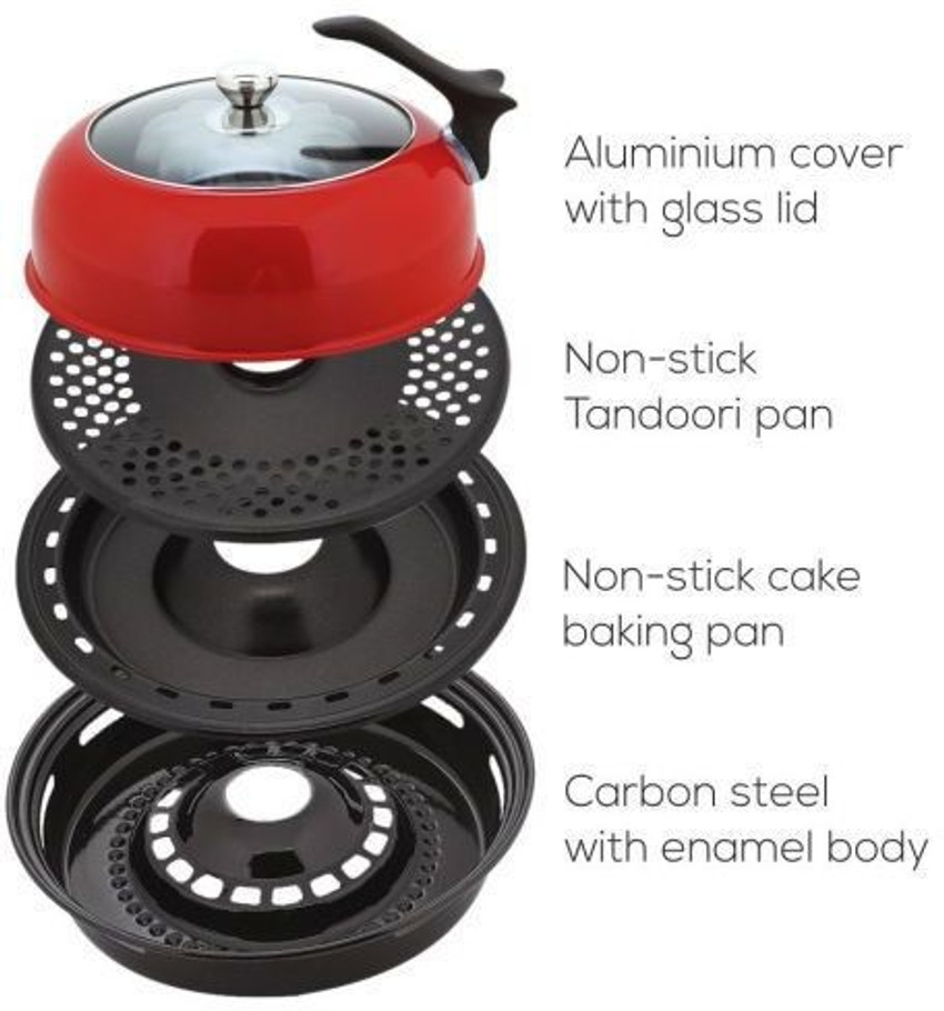 Wonderchef gas store oven tandoor duo