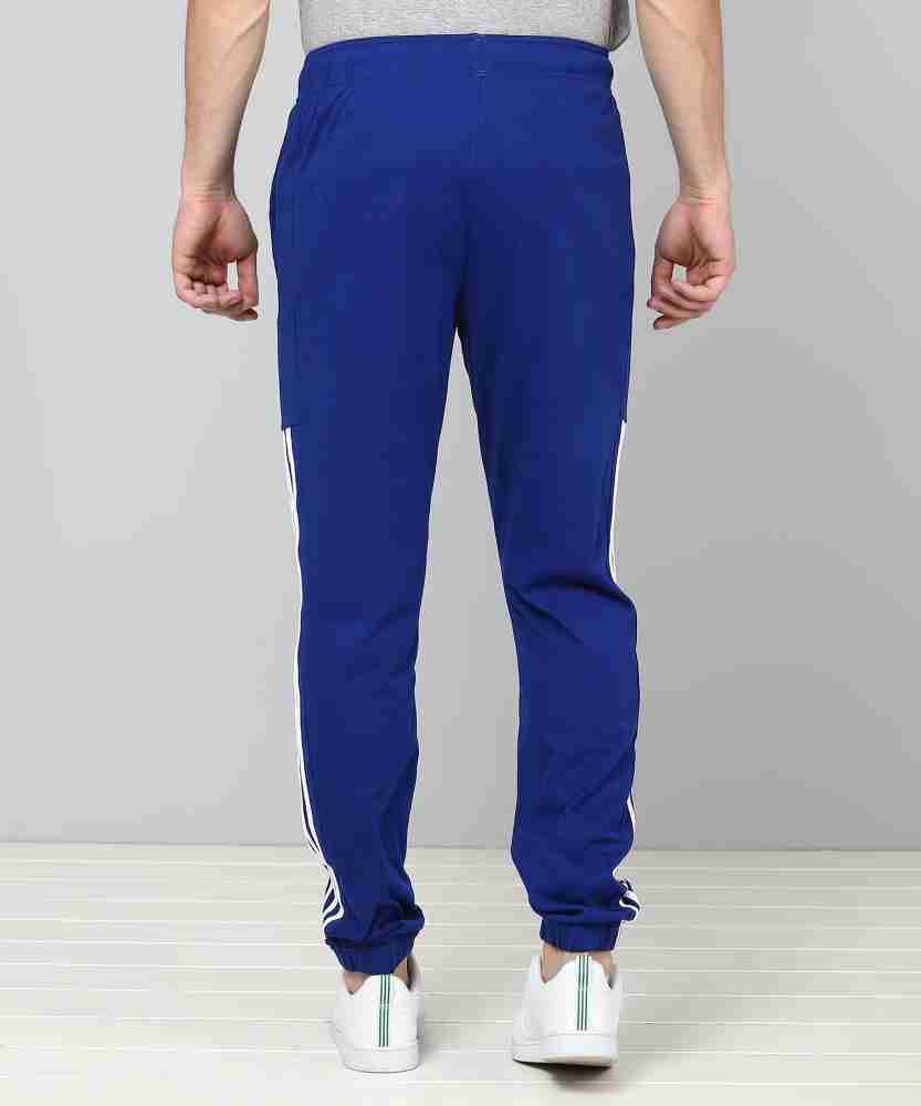 Mens blue superstar track pants best sale