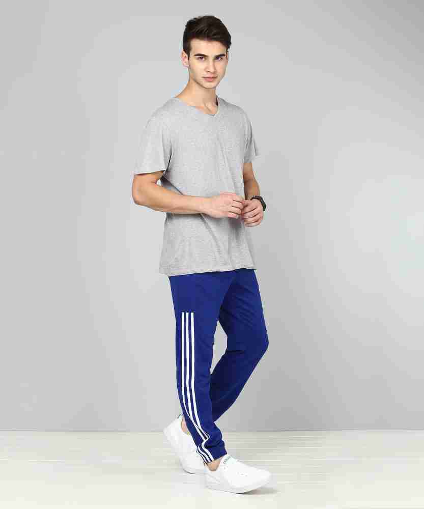 Blue adidas pants discount outfit