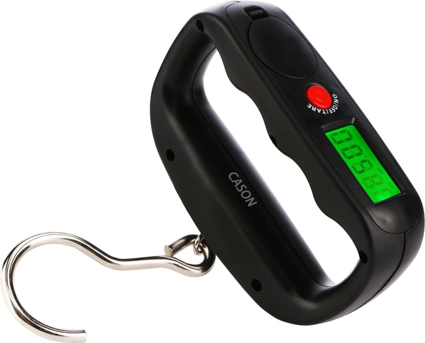 CASON 10g/50 Kg Luggage Scale Digital Portable Weight Checker Hanging Weight  Scale with Pin Travel Weighing Machine for luggage bag -multicolor Weighing  Scale Price in India - Buy CASON 10g/50 Kg Luggage
