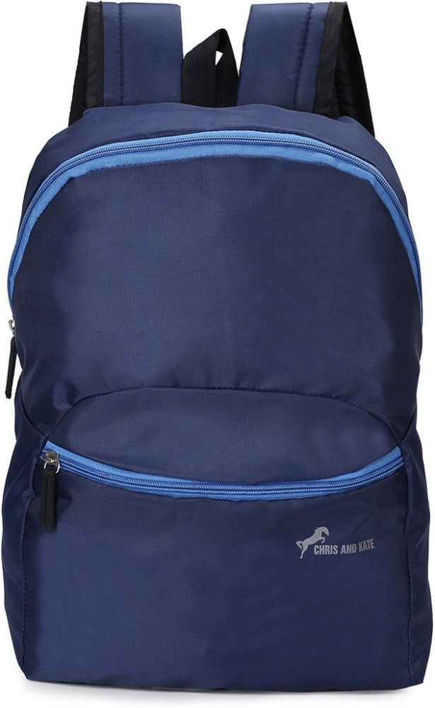 Buy Chris & Kate Multi Print Boys and Girls Blue  School-Casual-college-Everyday Bag with free stationery Pouch and Rain  Cover 35 L Backpack (Medium Size) at