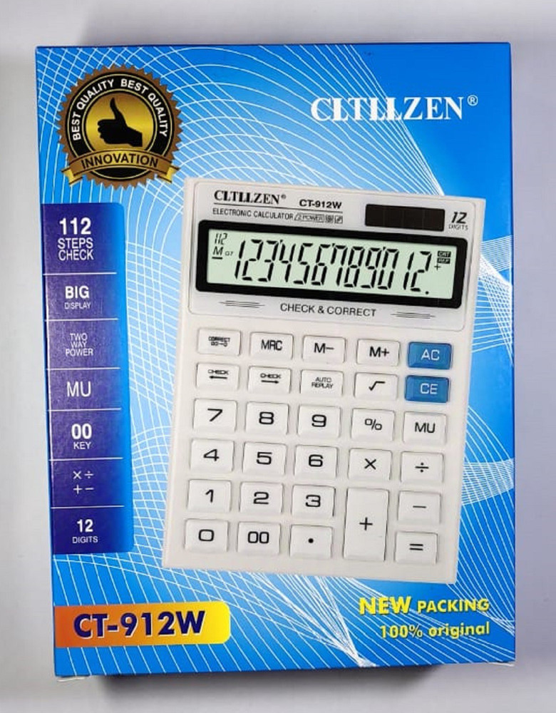 Flipkart CITIZEN 912W Basic Calculator Basic