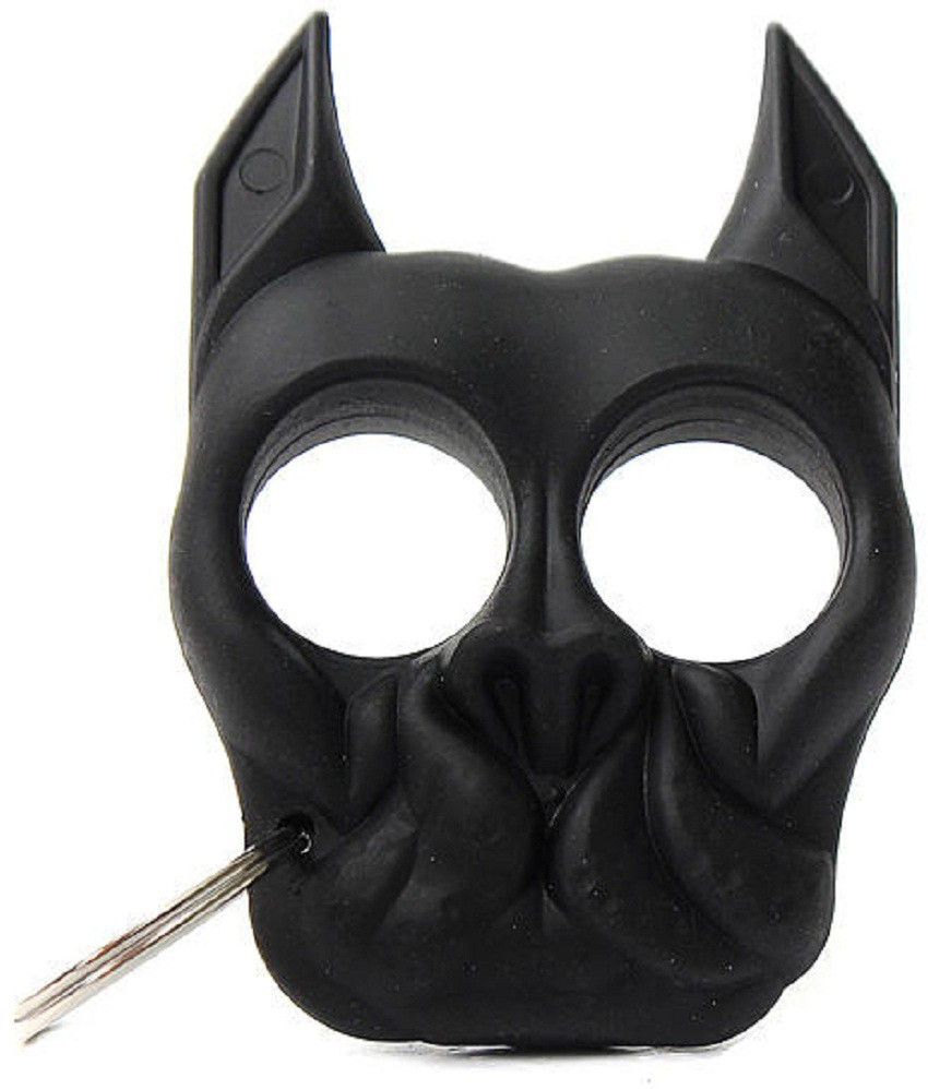 SHREWAS Portable Personal Protection Self Defense Keychain Black